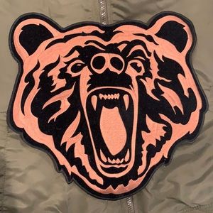 Giant bear back patch